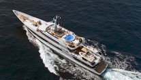 Yacht ISLANDER -  From Above